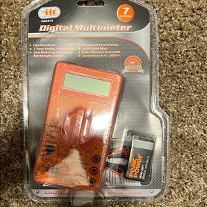 !it jeans Orange Digital Multimeter